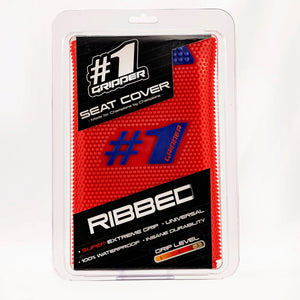 RIBBED Seat Cover - Red/Blue